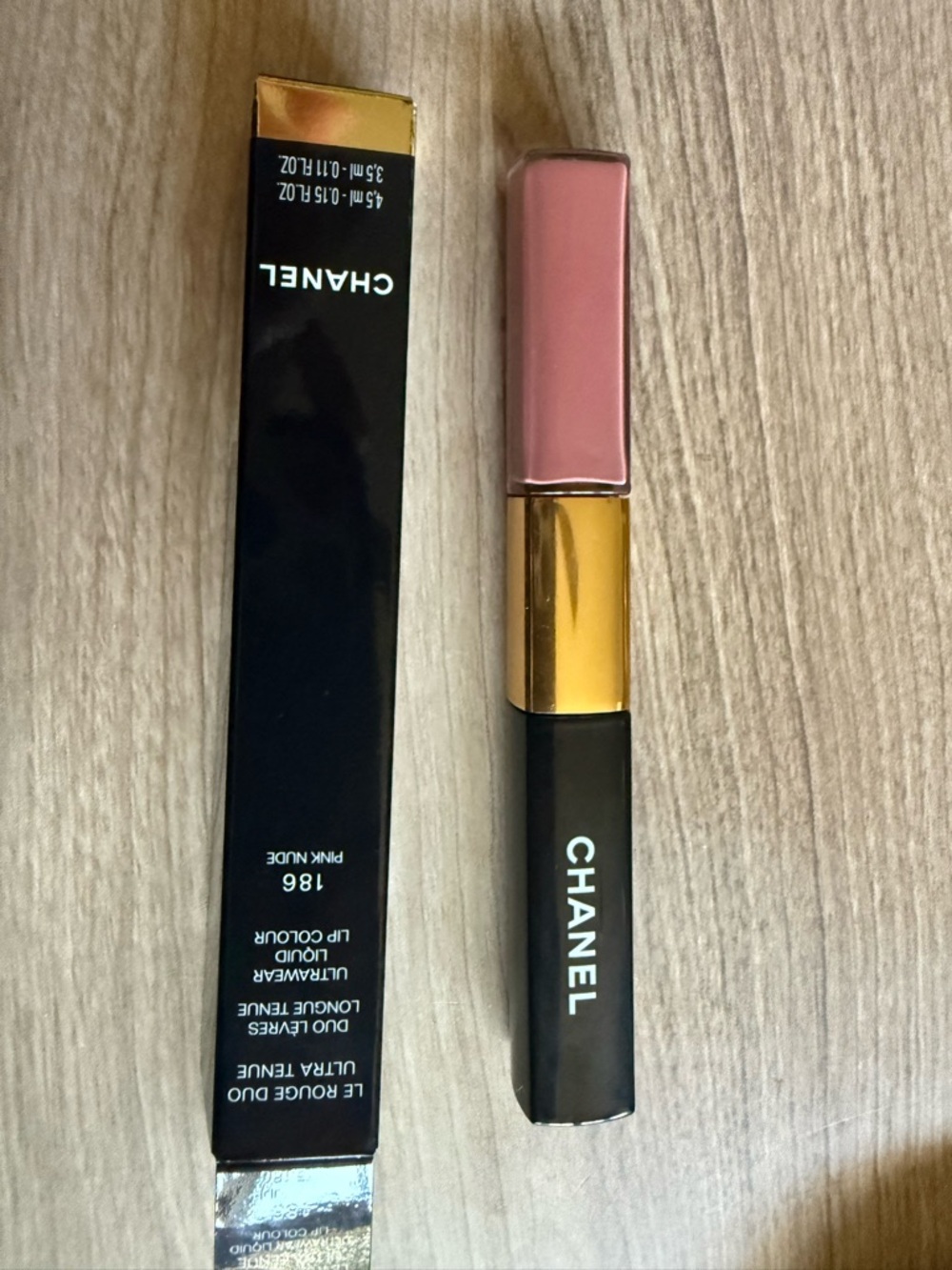 CHANEL Ultra Wear Lip Colour Duo — Pink Nude